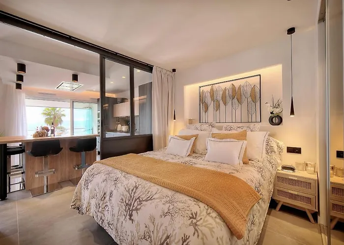 Cannes Luxury Rental - Stunning Sea Front Apartment